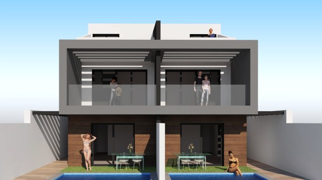 Maison de ville - Nouvelle construction - San Javier -
            San Javier