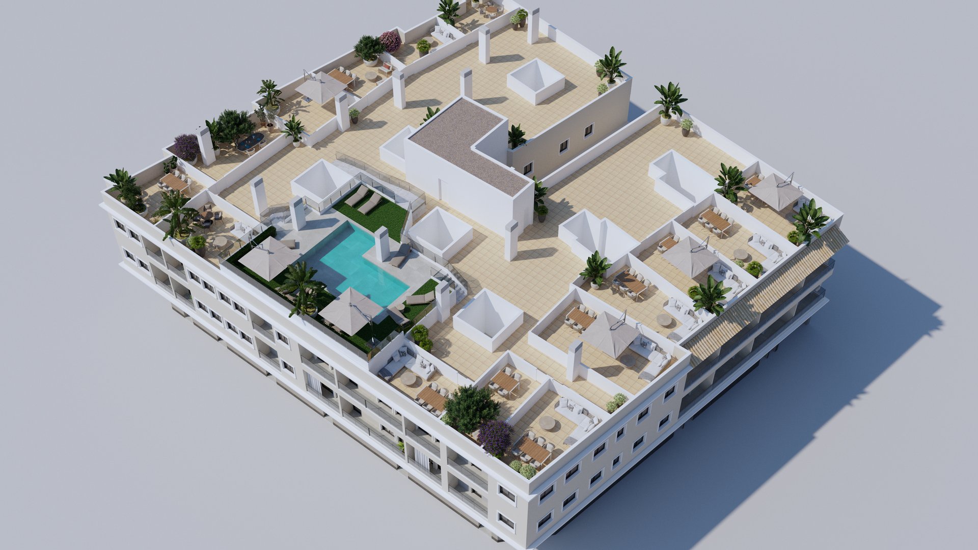 New Build - Apartments -
Algorfa