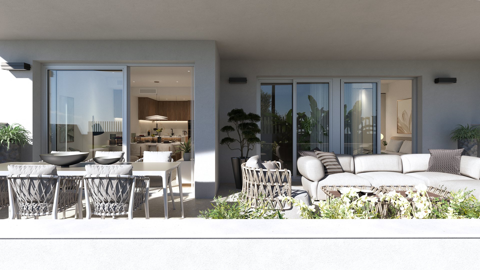 New Build - Apartments -
Mil Palmeras
