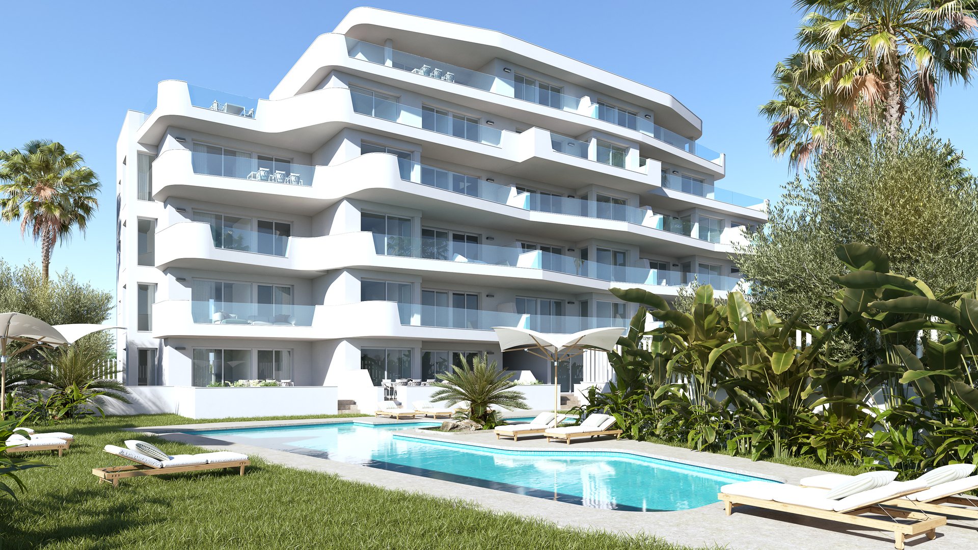 New Build - Apartments -
Mil Palmeras