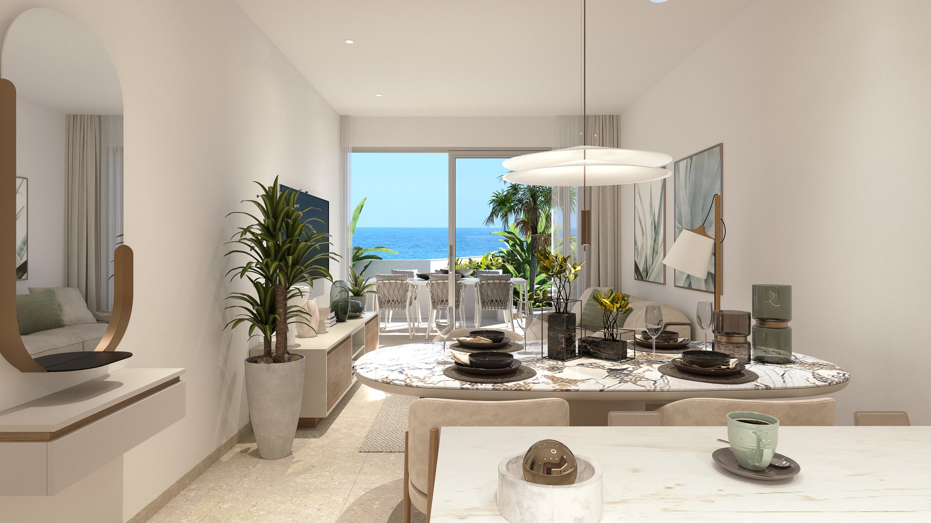 New Build - Apartments -
Mil Palmeras