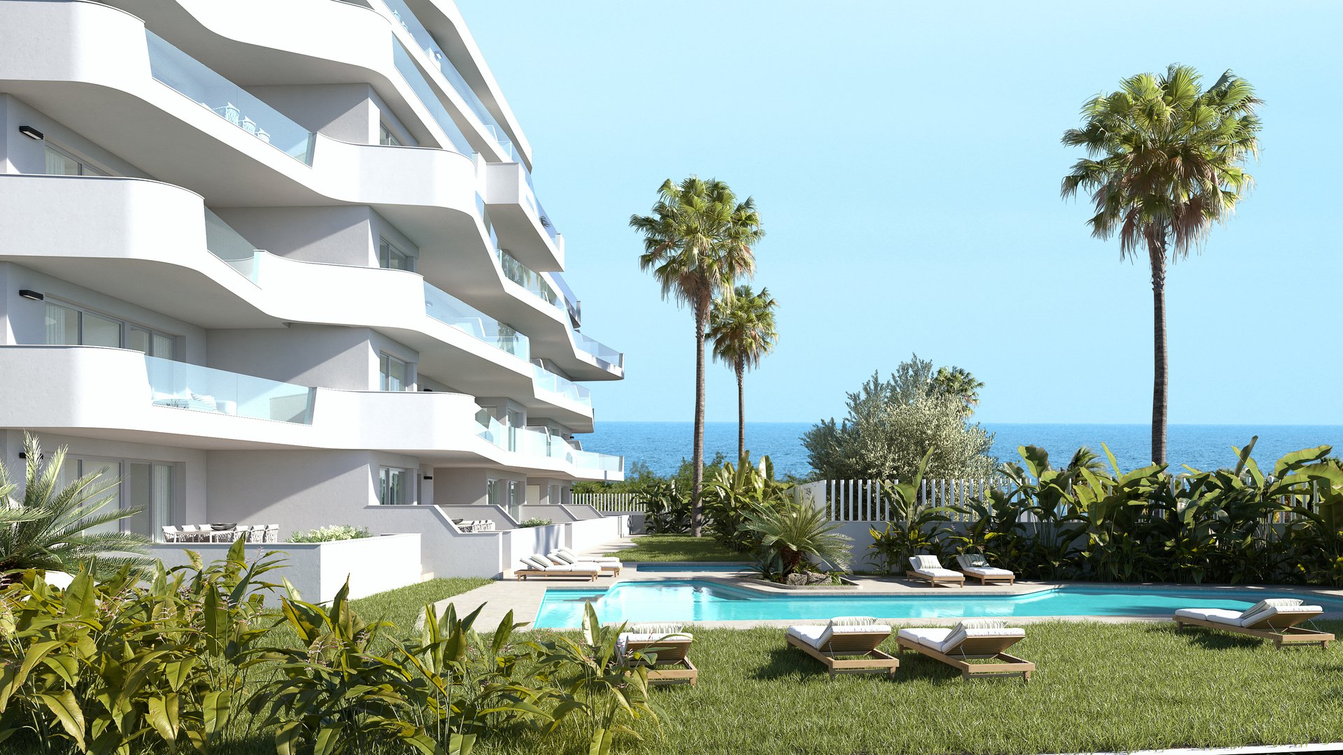 New Build - Apartments -
Mil Palmeras