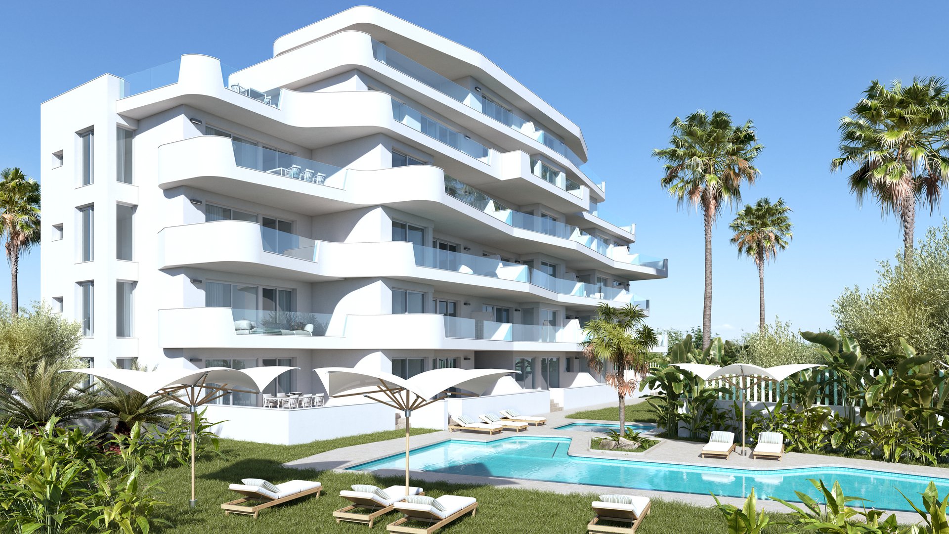 New Build - Apartments -
Mil Palmeras