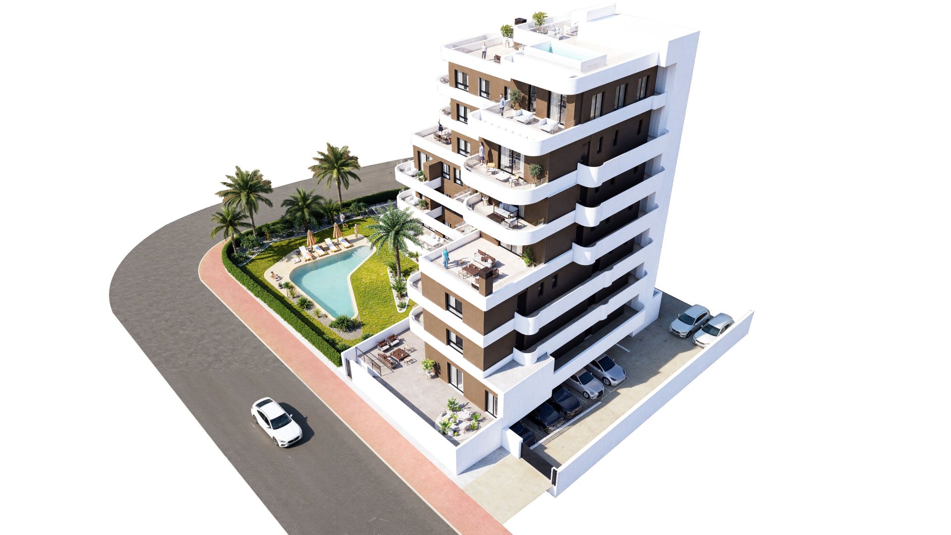 Nouvelle construction - Appartements -
Guardamar del Segura