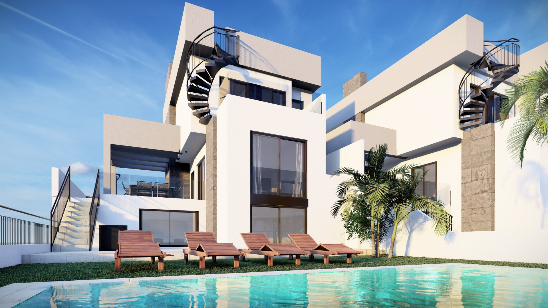 Nouvelle construction - Villa -
Algorfa