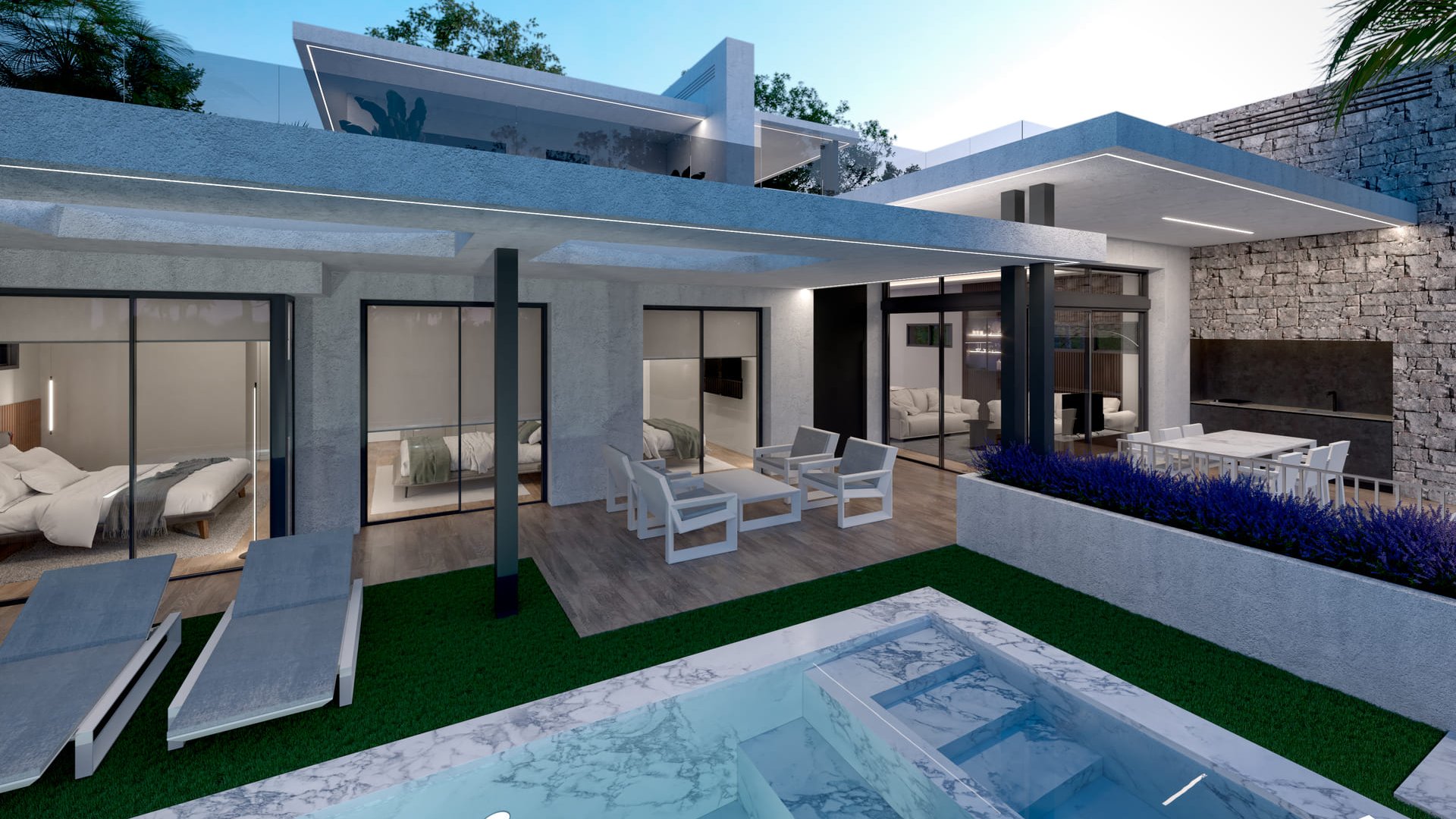Nouvelle construction - Villa -
Torre-Pacheco