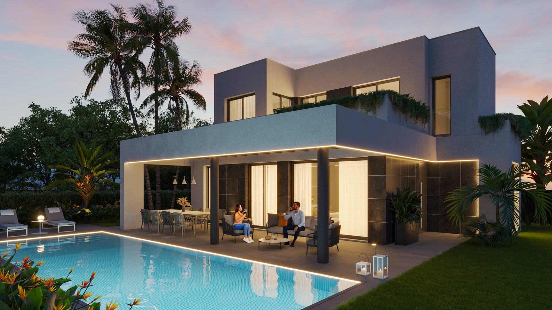 Obra nueva - Adosado -
Finestrat