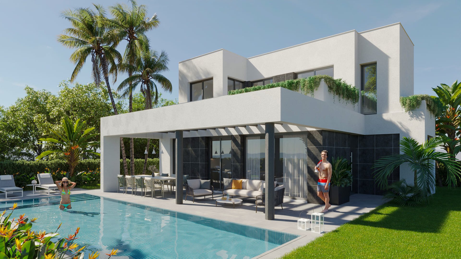 Obra nueva - Adosado -
Finestrat