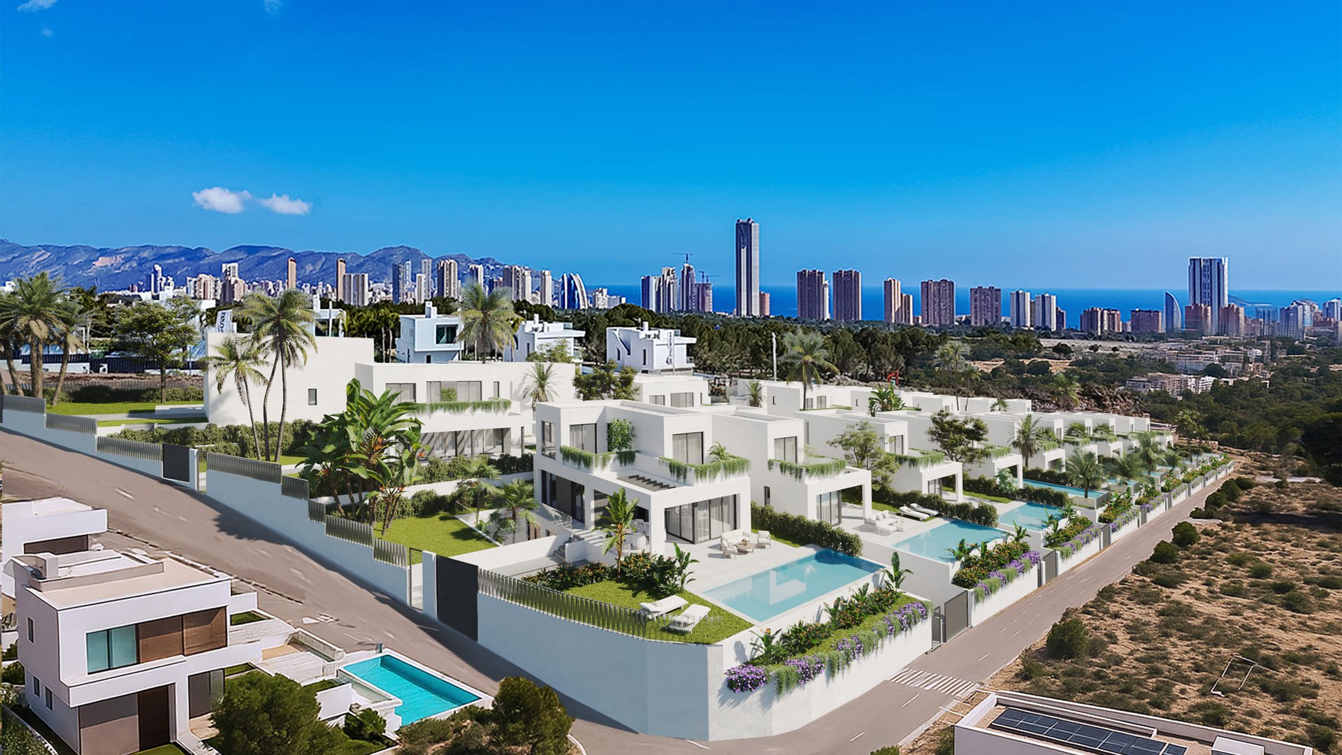 Obra nueva - Adosado -
Finestrat