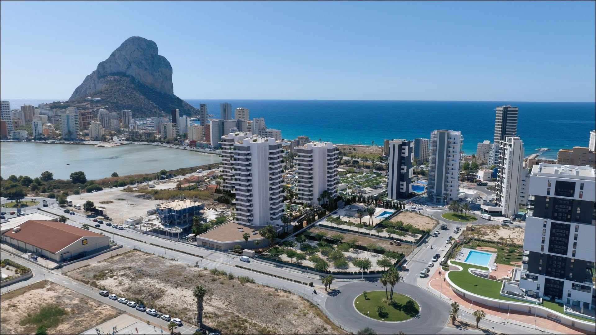 Obra nueva - Apartamentos -
Calpe