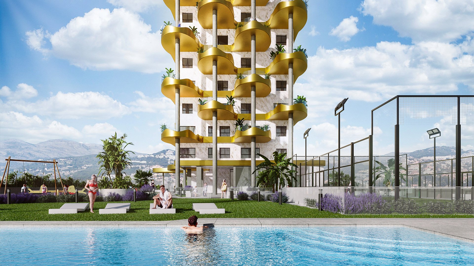 Obra nueva - Apartamentos -
Calpe