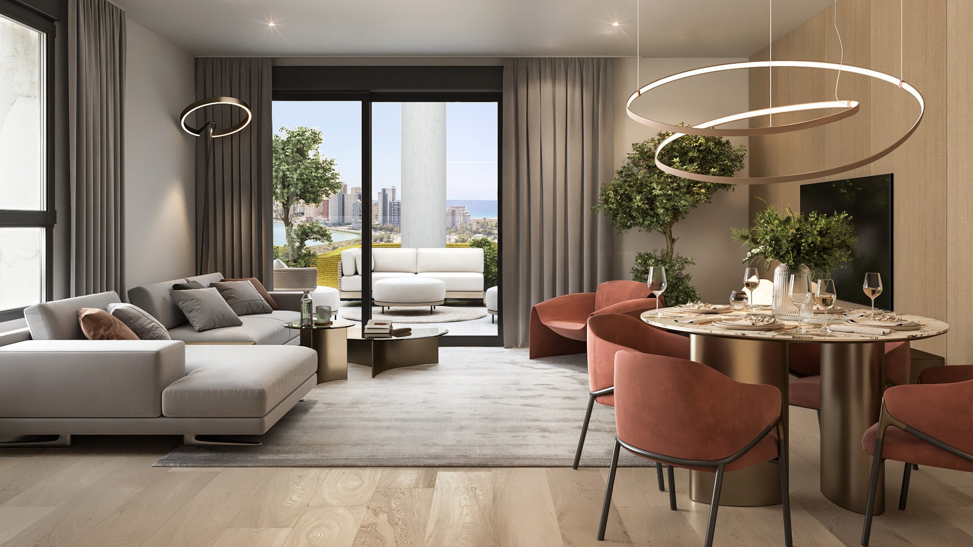 Obra nueva - Apartamentos -
Calpe