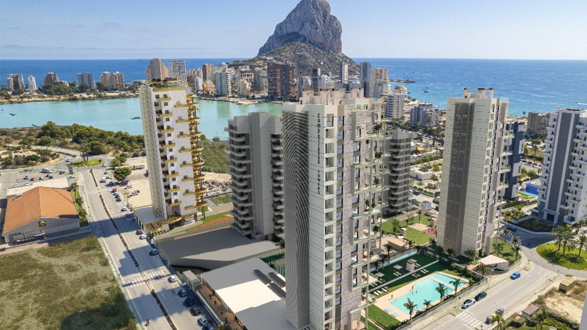 Obra nueva - Apartamentos -
Calpe