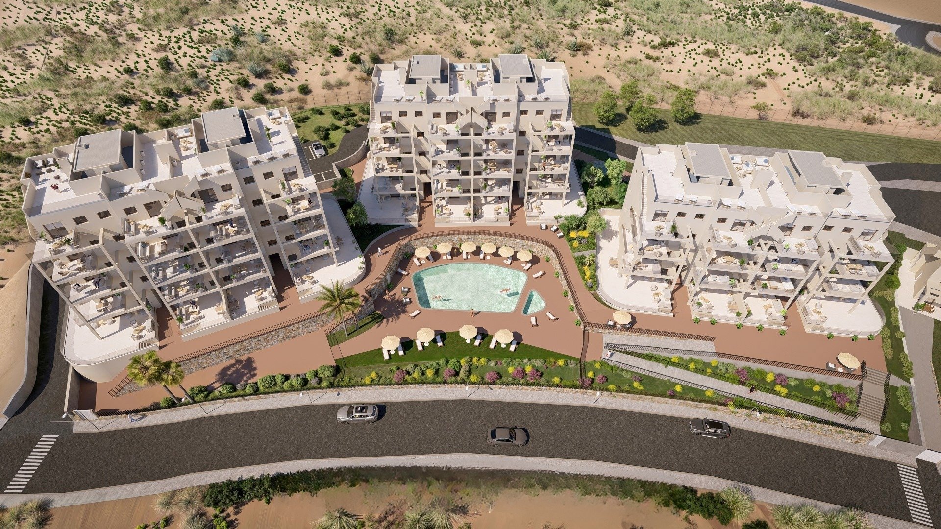 Obra nueva - Apartamentos -
Corvera Golf