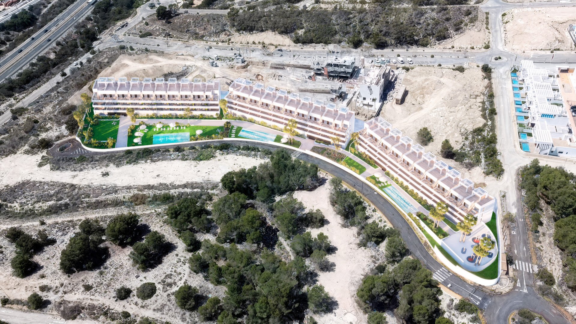 Obra nueva - Apartamentos -
Finestrat