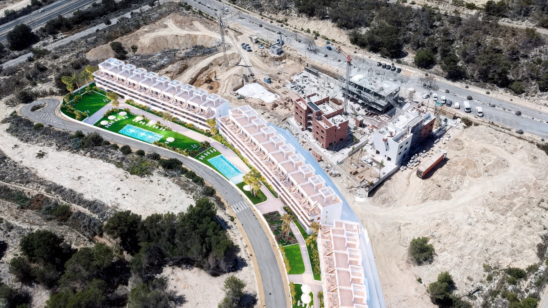 Obra nueva - Apartamentos -
Finestrat