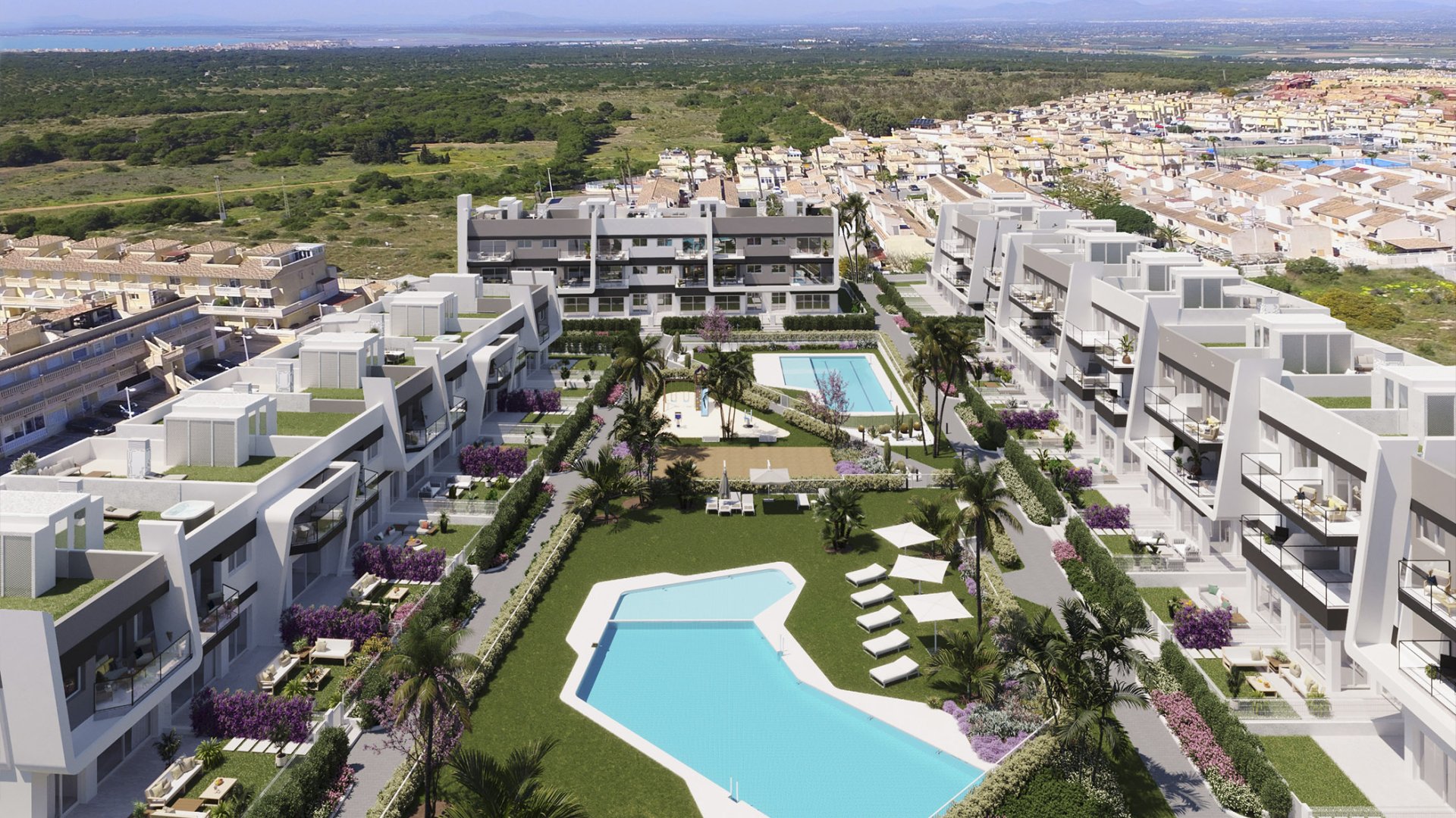 Obra nueva - Apartamentos -
Gran Alacant