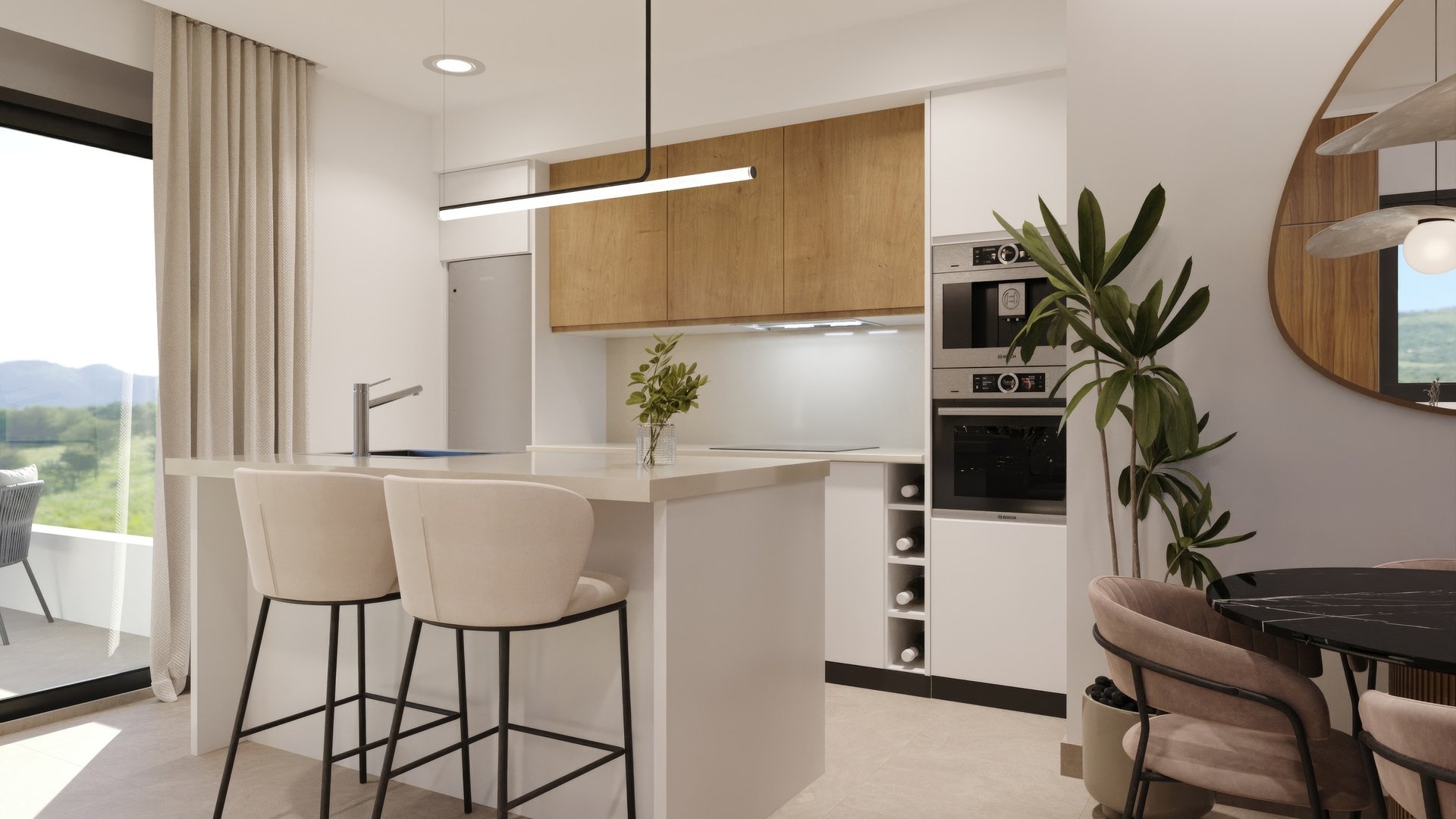 Obra nueva - Apartamentos -
Hacienda del Alamo Golf