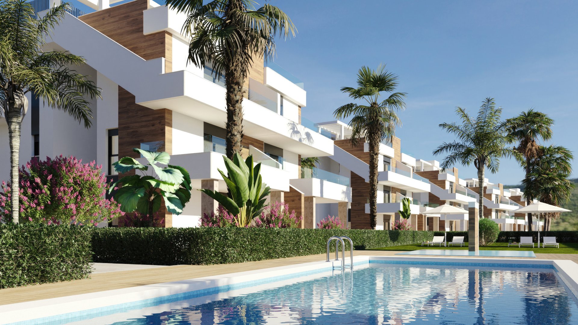 Obra nueva - Apartamentos -
Hacienda del Alamo Golf