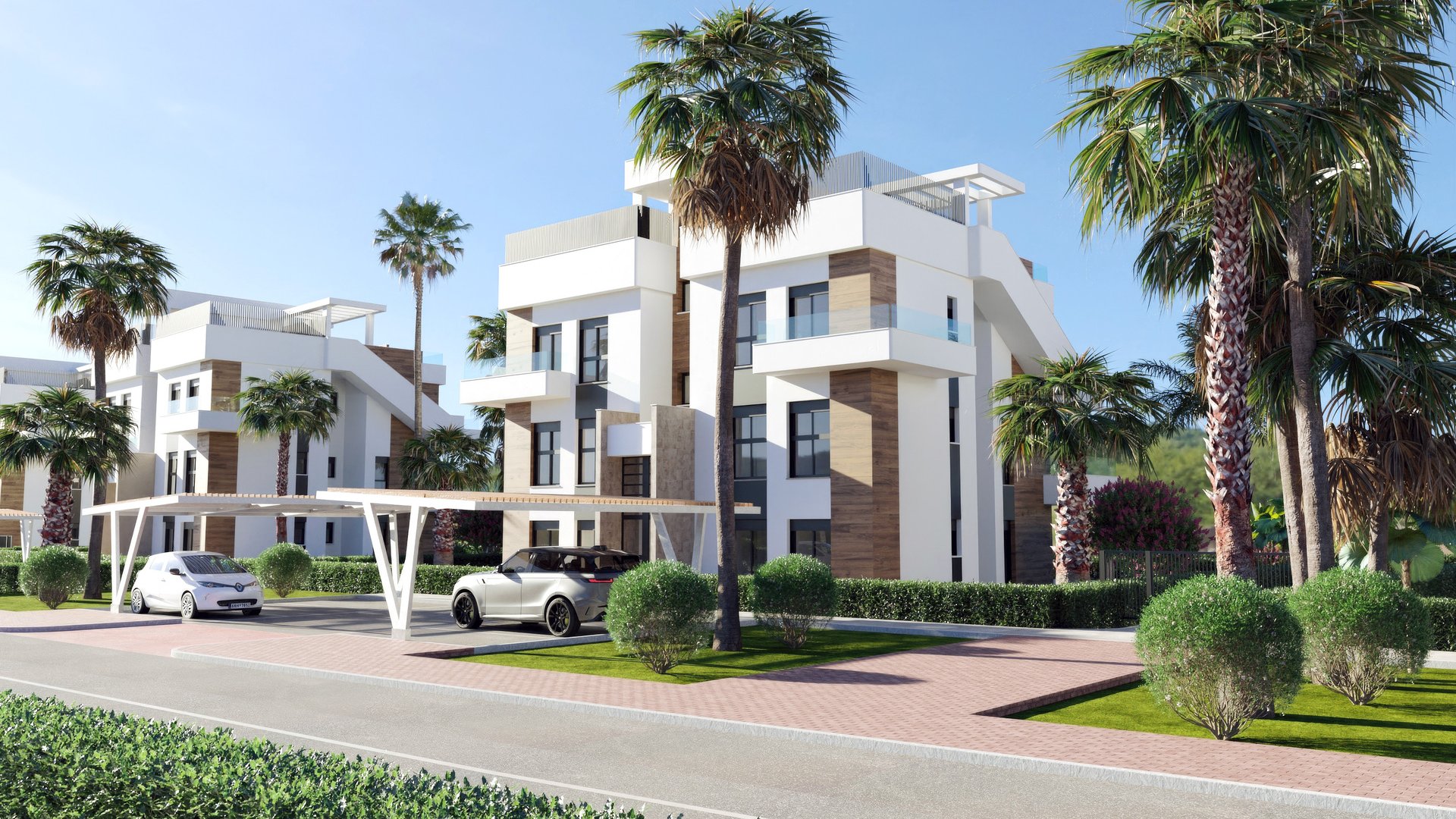Obra nueva - Apartamentos -
Hacienda del Alamo Golf