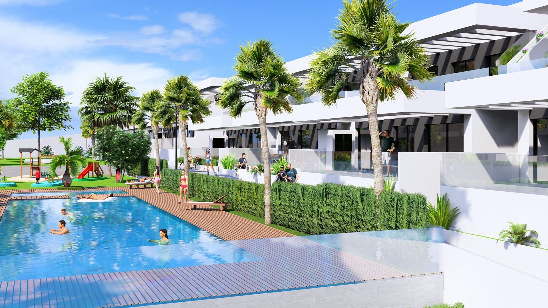 Obra nueva - Apartamentos -
La Finca Golf