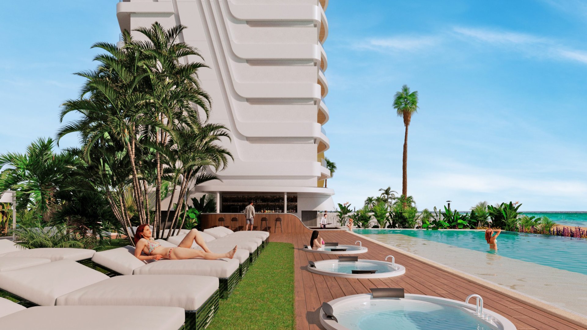 Obra nueva - Apartamentos -
La Manga del Mar Menor