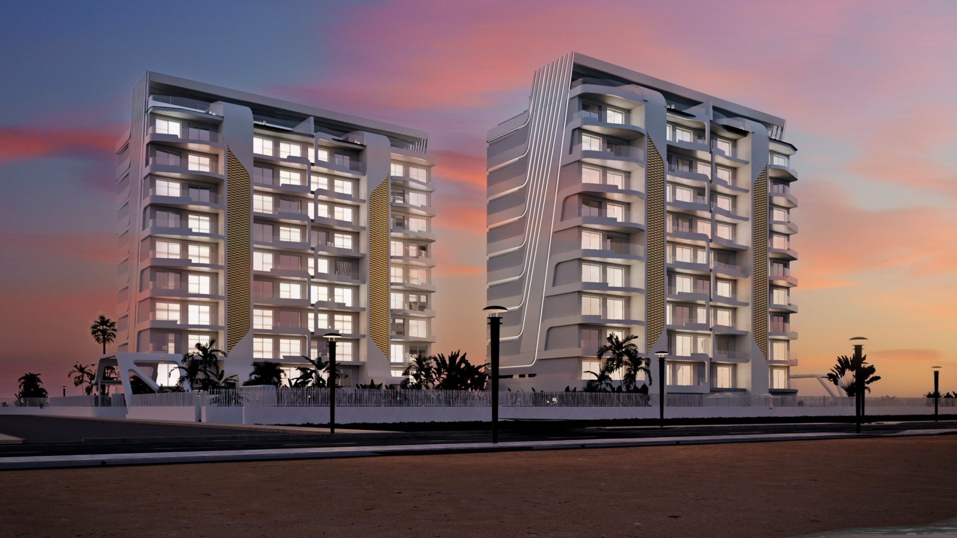 Obra nueva - Apartamentos -
La Manga del Mar Menor