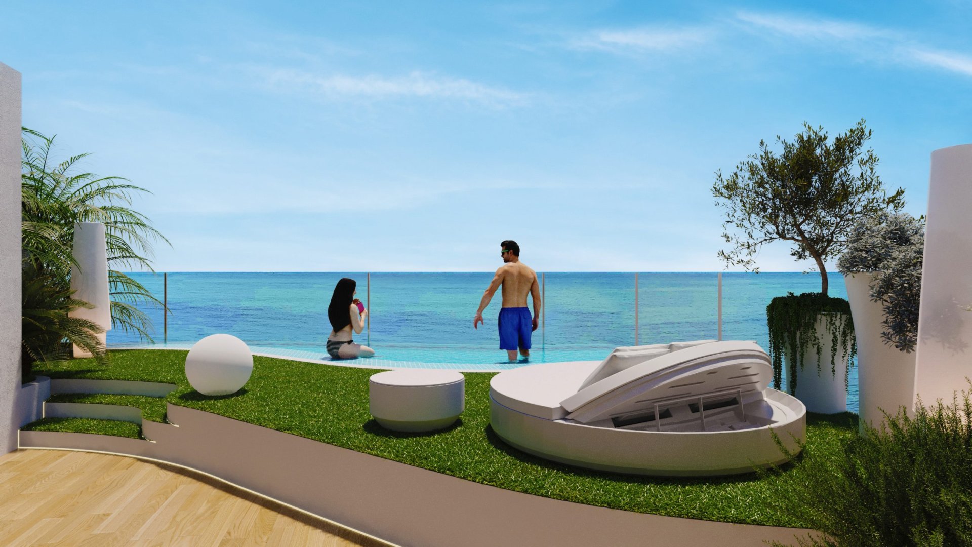 Obra nueva - Apartamentos -
La Manga del Mar Menor