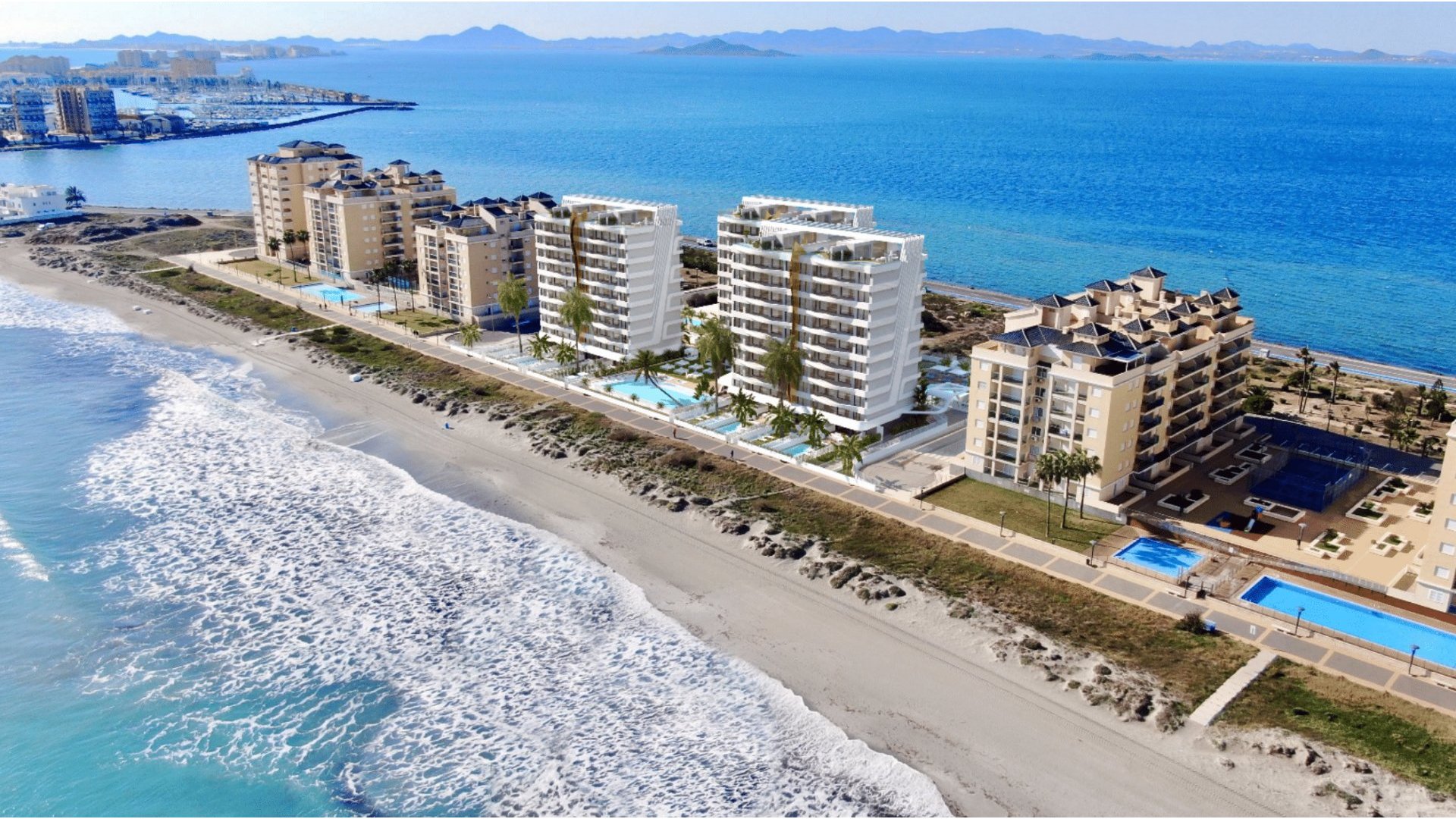 Obra nueva - Apartamentos -
La Manga del Mar Menor