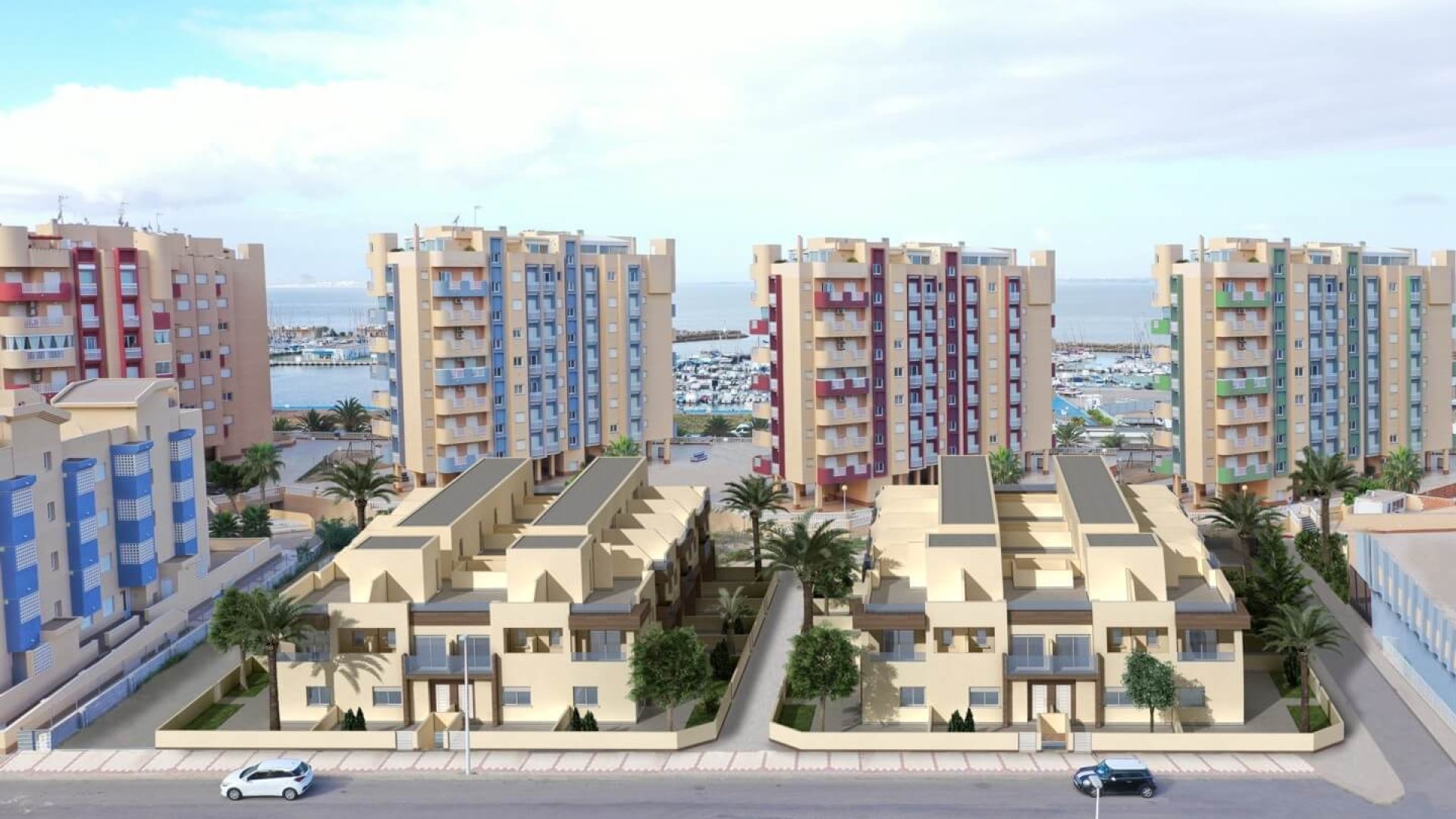 Obra nueva - Apartamentos -
La Manga del Mar Menor