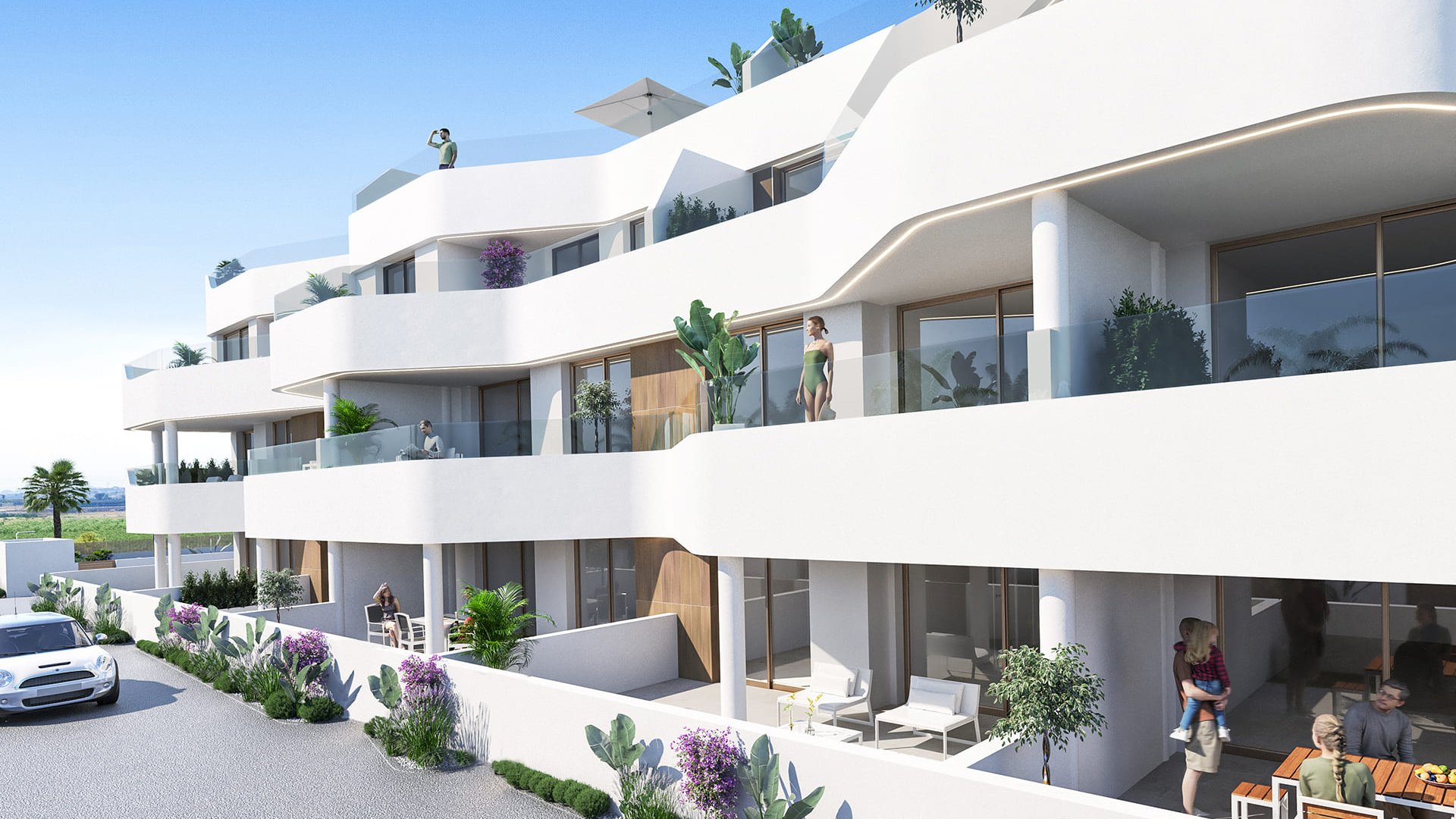 Obra nueva - Apartamentos -
Los Alcazares - Los Alcázares