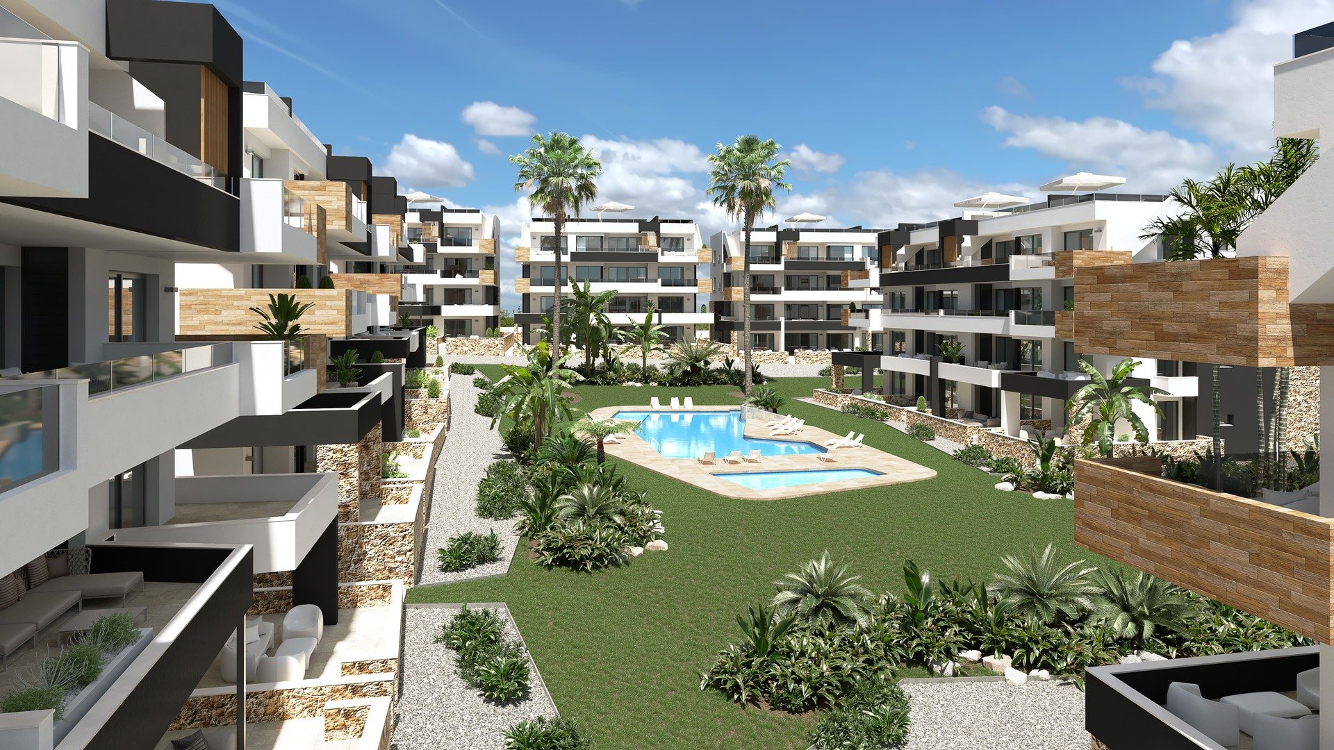 Obra nueva - Apartamentos -
Orihuela Costa