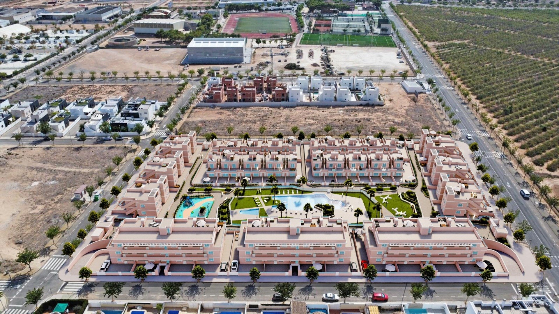 Obra nueva - Apartamentos -
Pilar de la Horadada