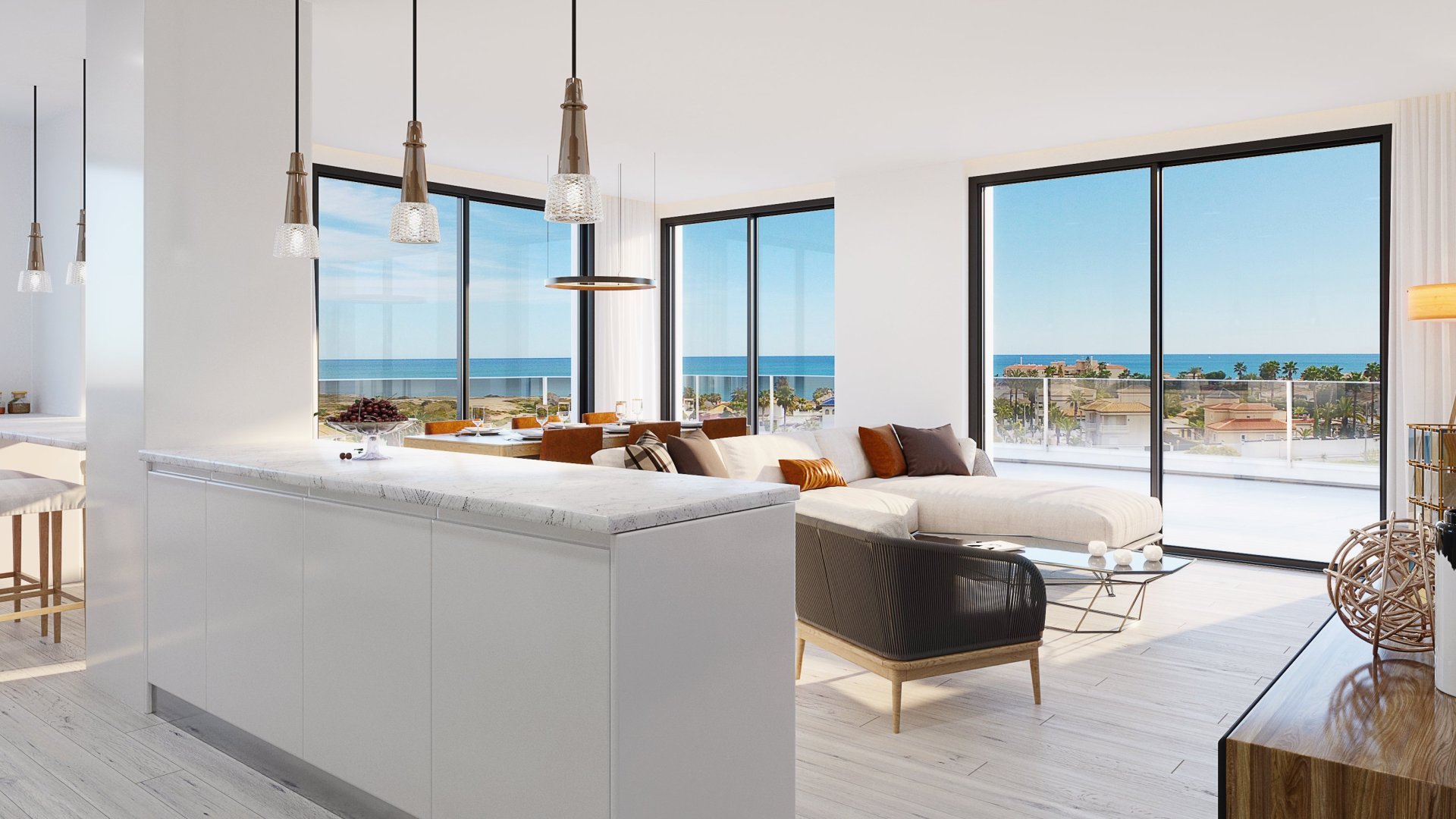 Obra nueva - Apartamentos -
Playa Flamenca