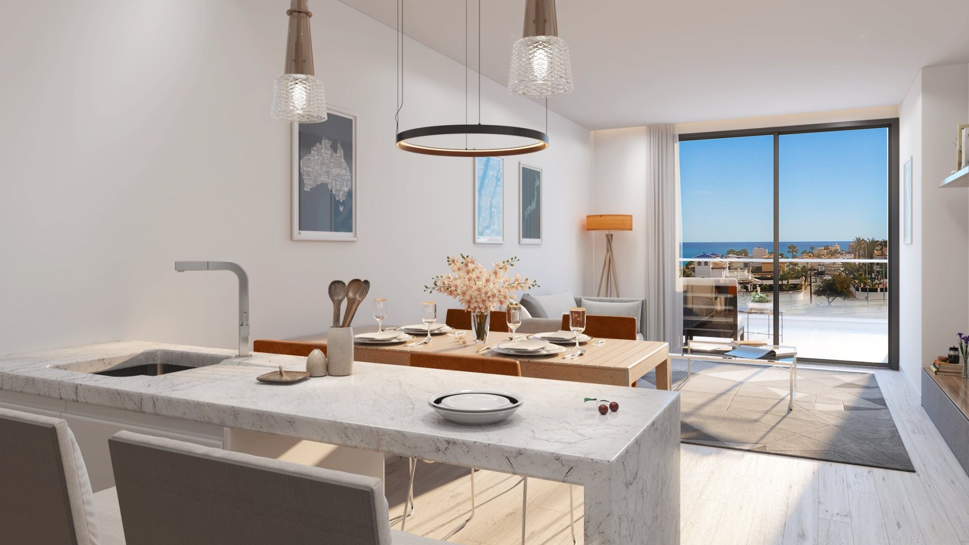 Obra nueva - Apartamentos -
Playa Flamenca