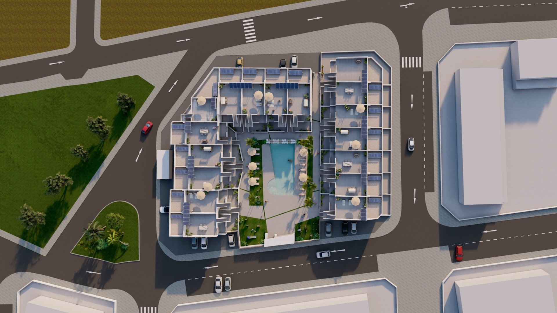 Obra nueva - Apartamentos -
Roldán