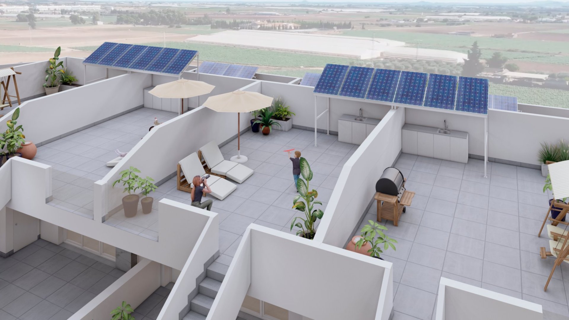 Obra nueva - Apartamentos -
Roldán
