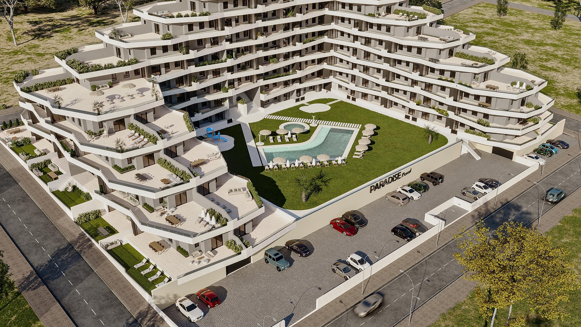 Obra nueva - Apartamentos -
San Miguel de Salinas