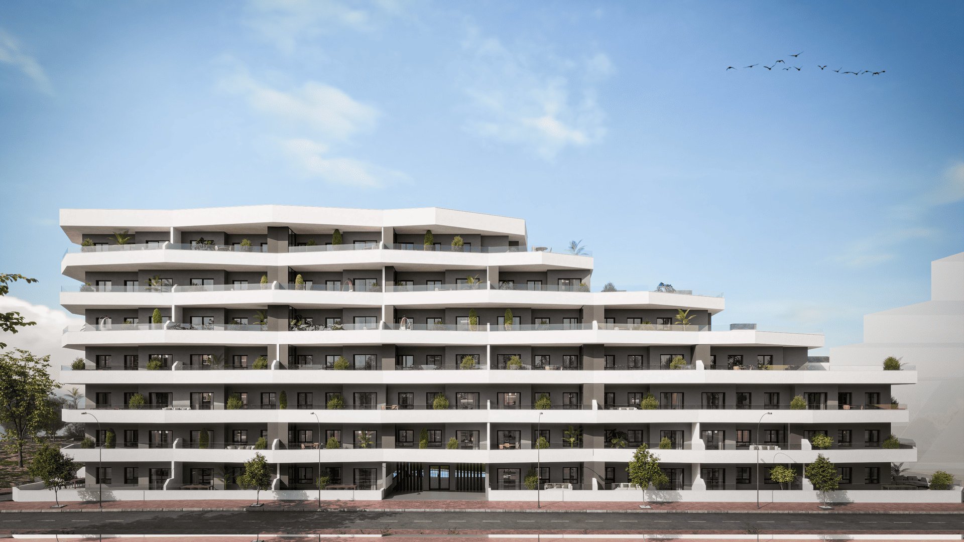 Obra nueva - Apartamentos -
San Miguel de Salinas