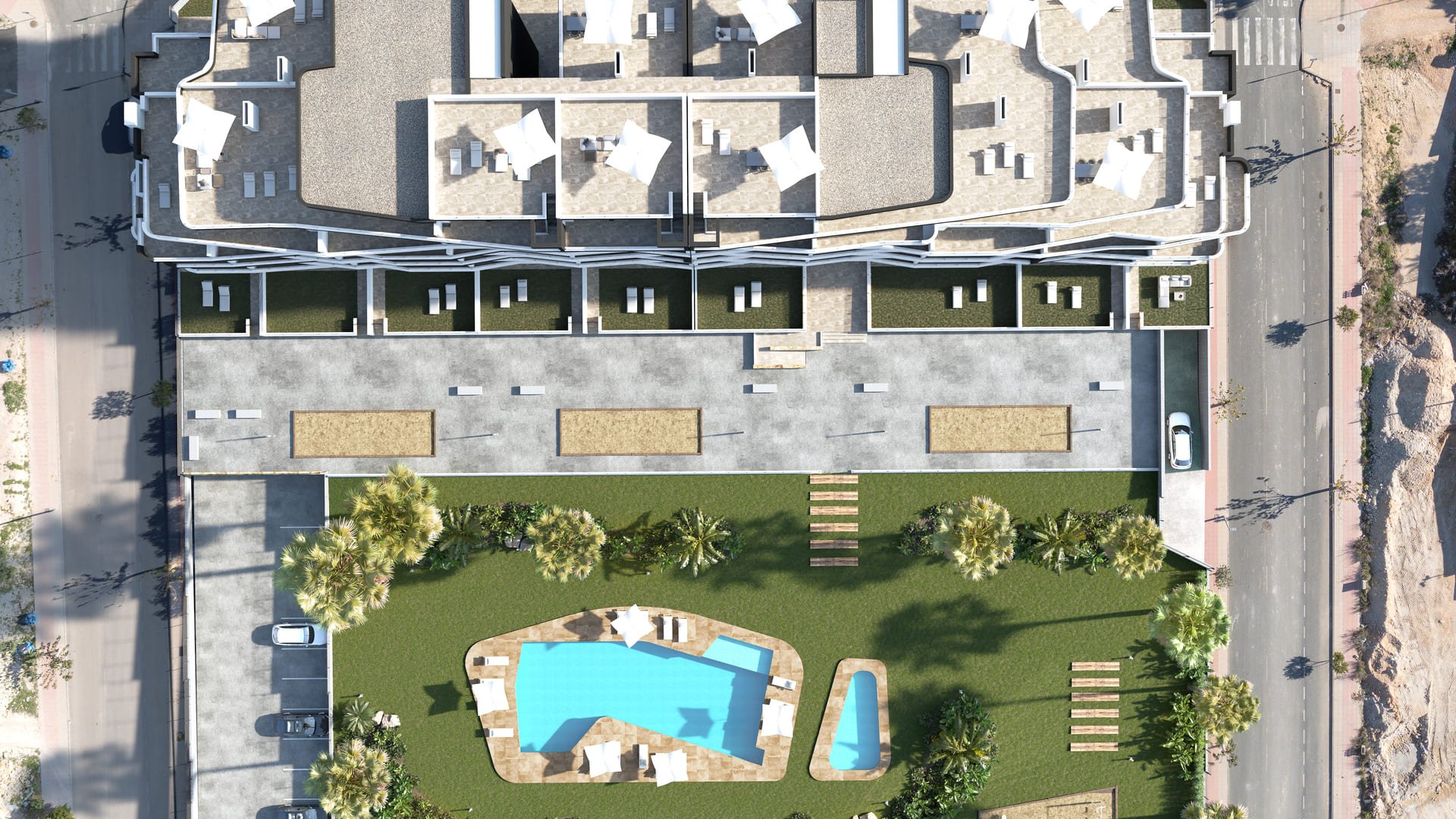 Obra nueva - Apartamentos -
San Miguel de Salinas