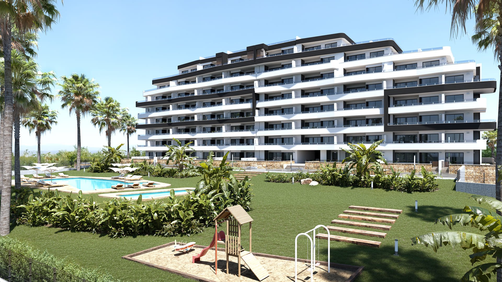 Obra nueva - Apartamentos -
San Miguel de Salinas