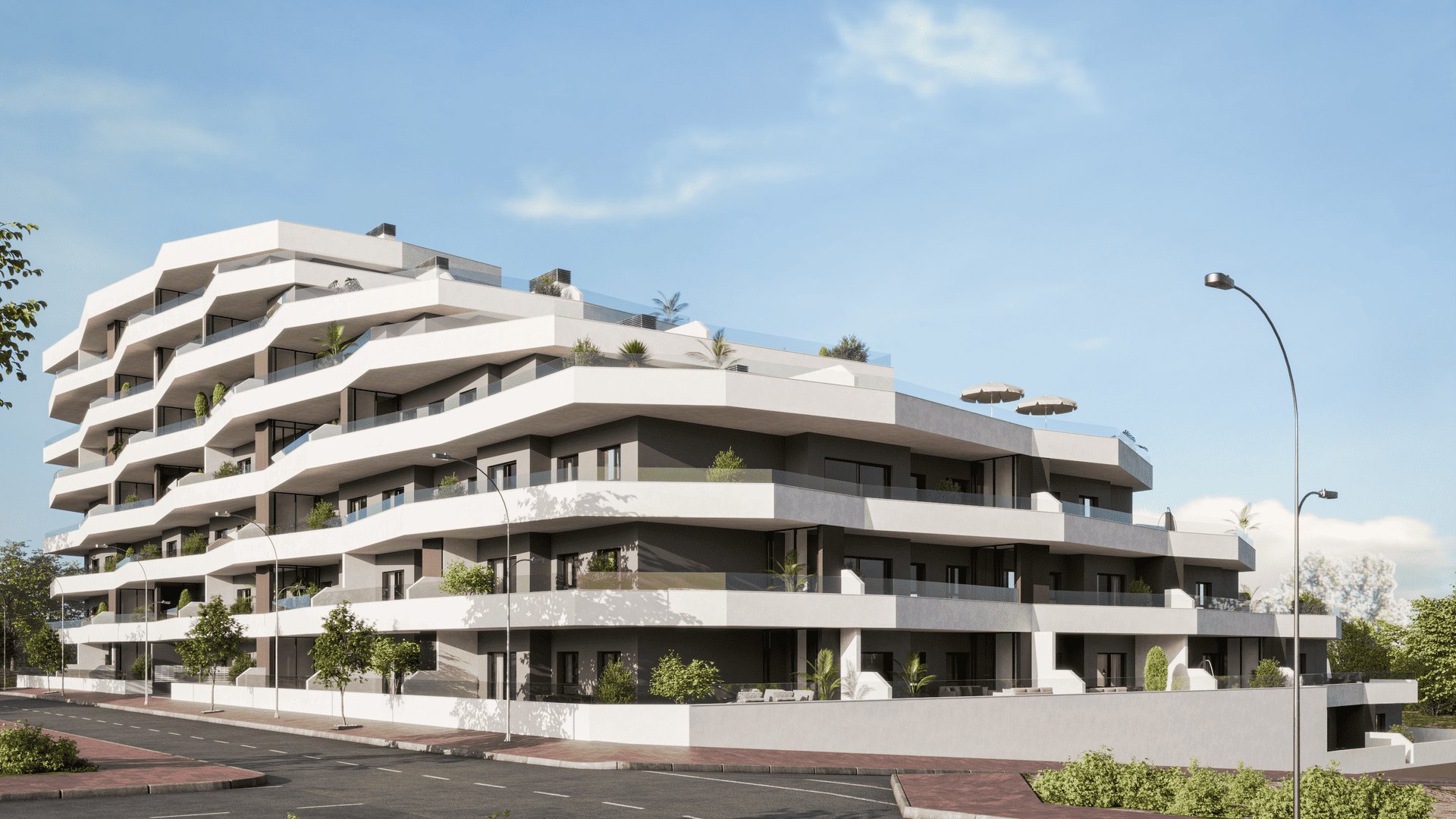 Obra nueva - Apartamentos -
San Miguel de Salinas