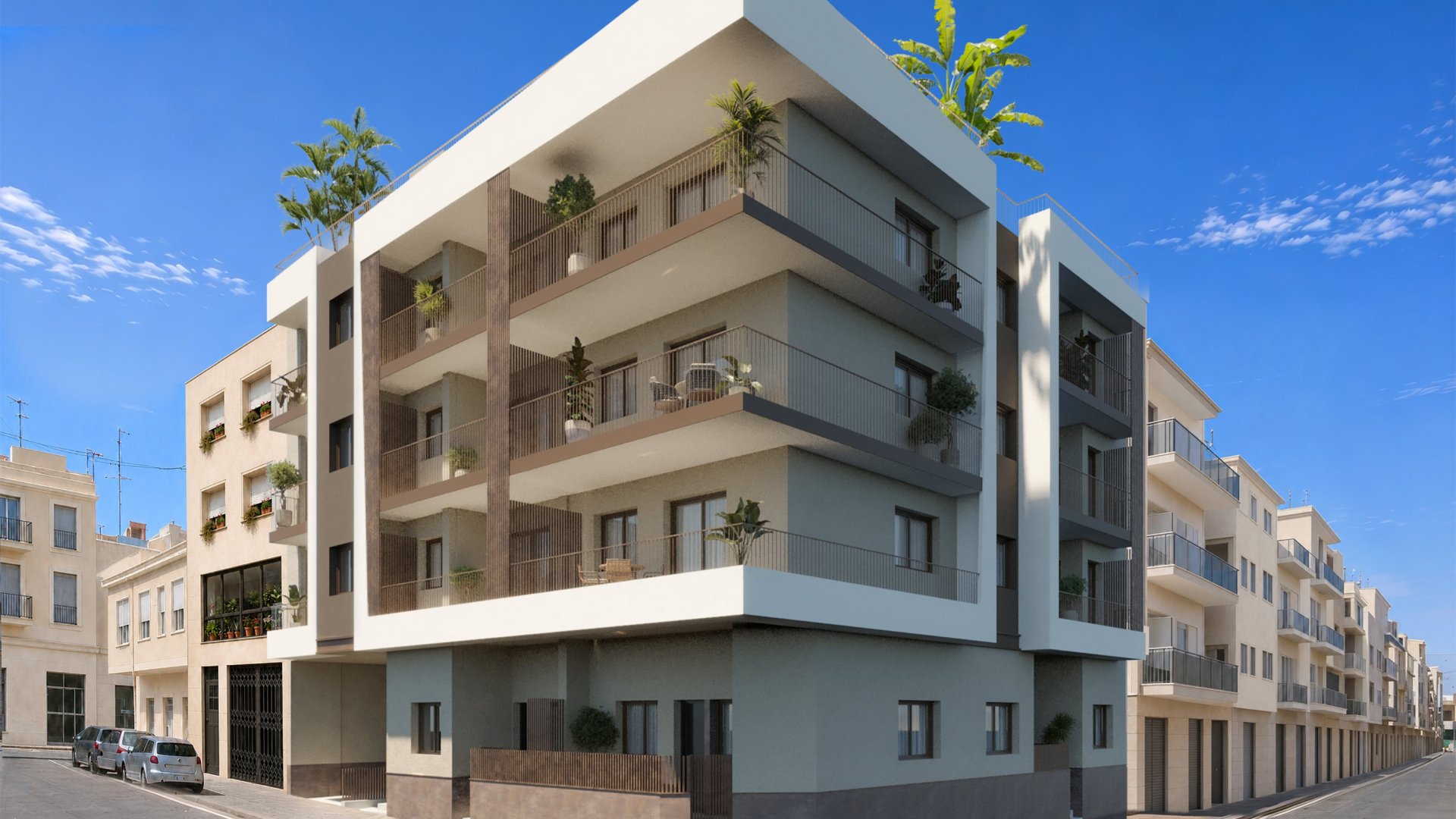 Obra nueva - Apartamentos -
Santa Pola
