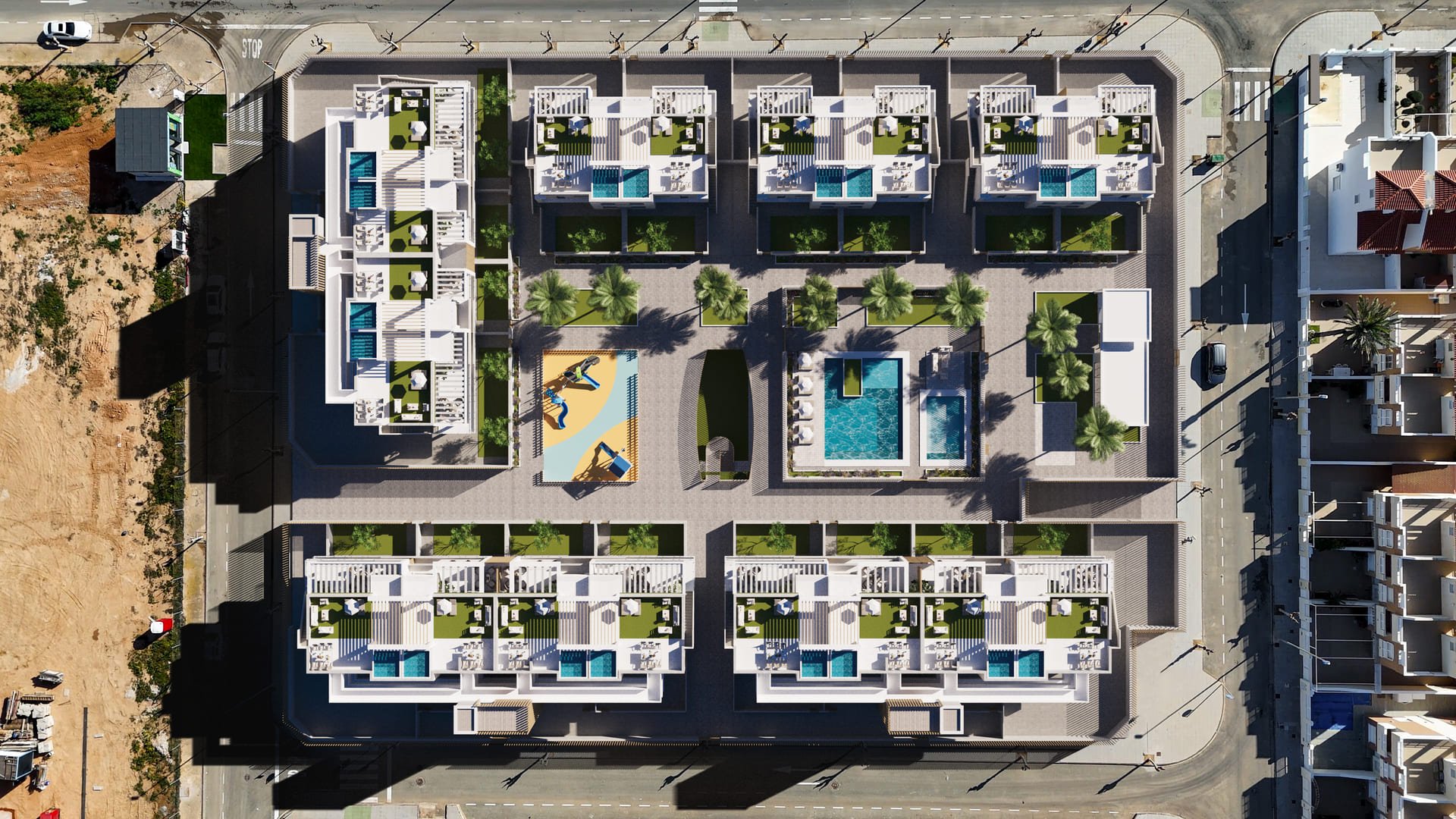 Obra nueva - Apartamentos -
Torre de la Horadada