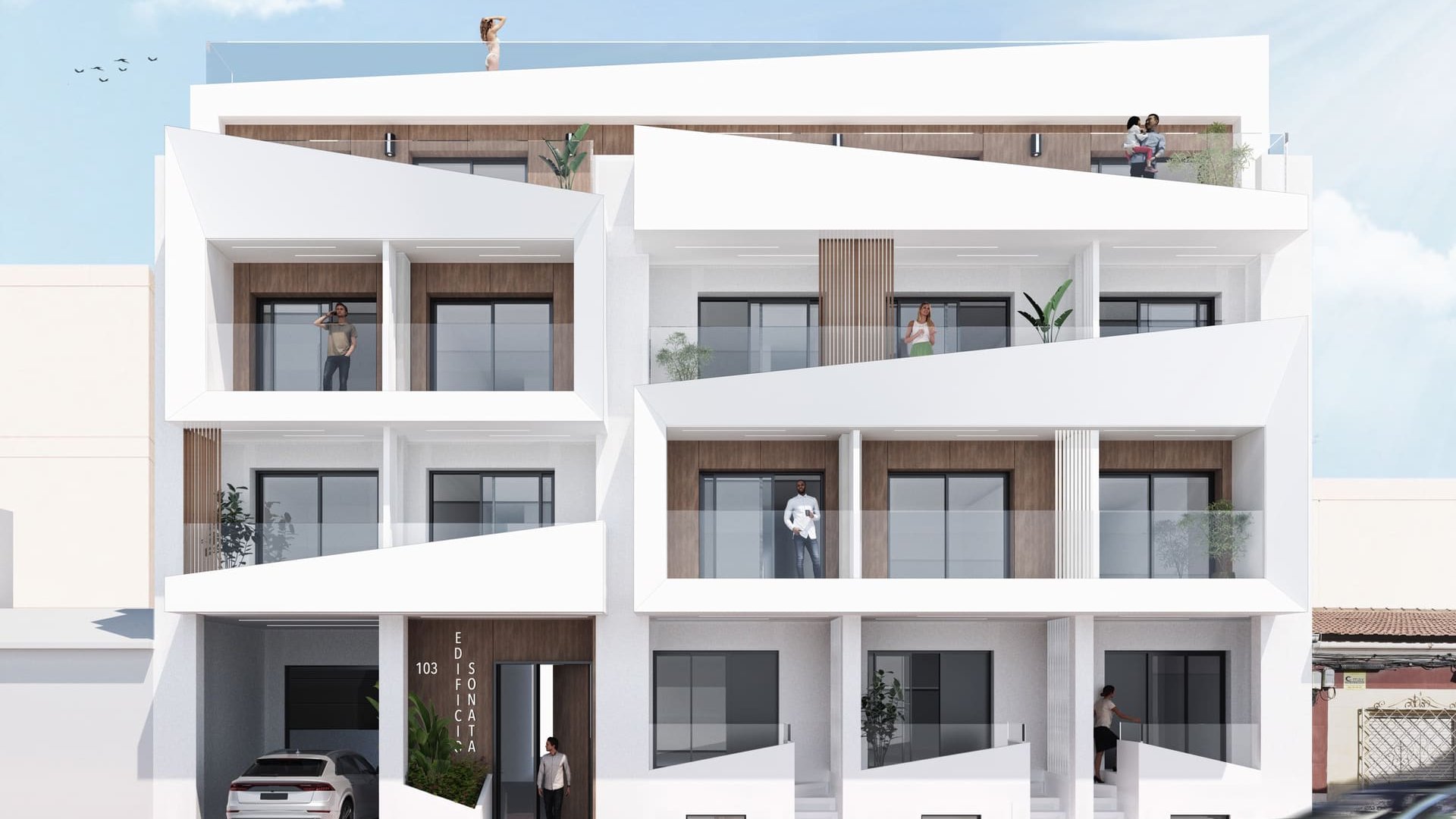 Obra nueva - Apartamentos -
Torrevieja