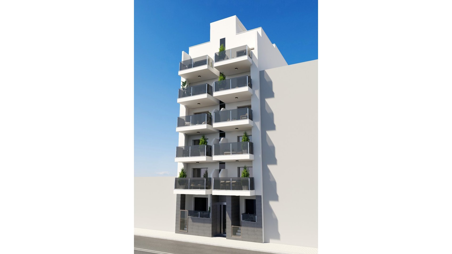 Obra nueva - Apartamentos -
Torrevieja