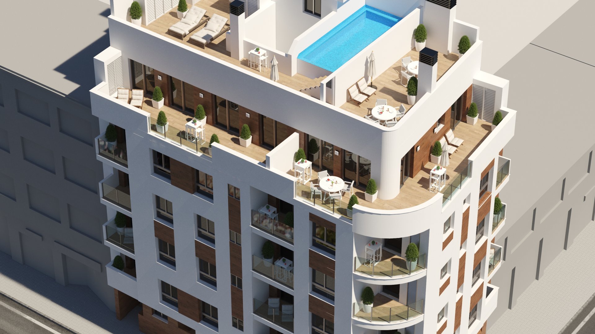 Obra nueva - Apartamentos -
Torrevieja