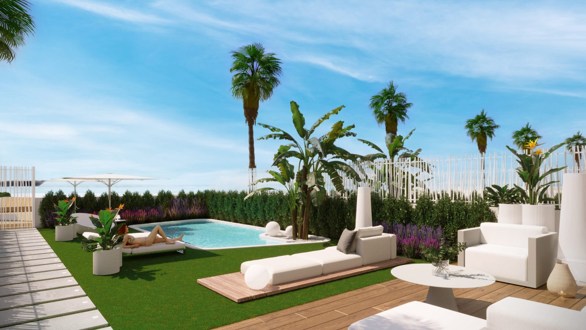 Obra nueva - Ático -
La Manga del Mar Menor