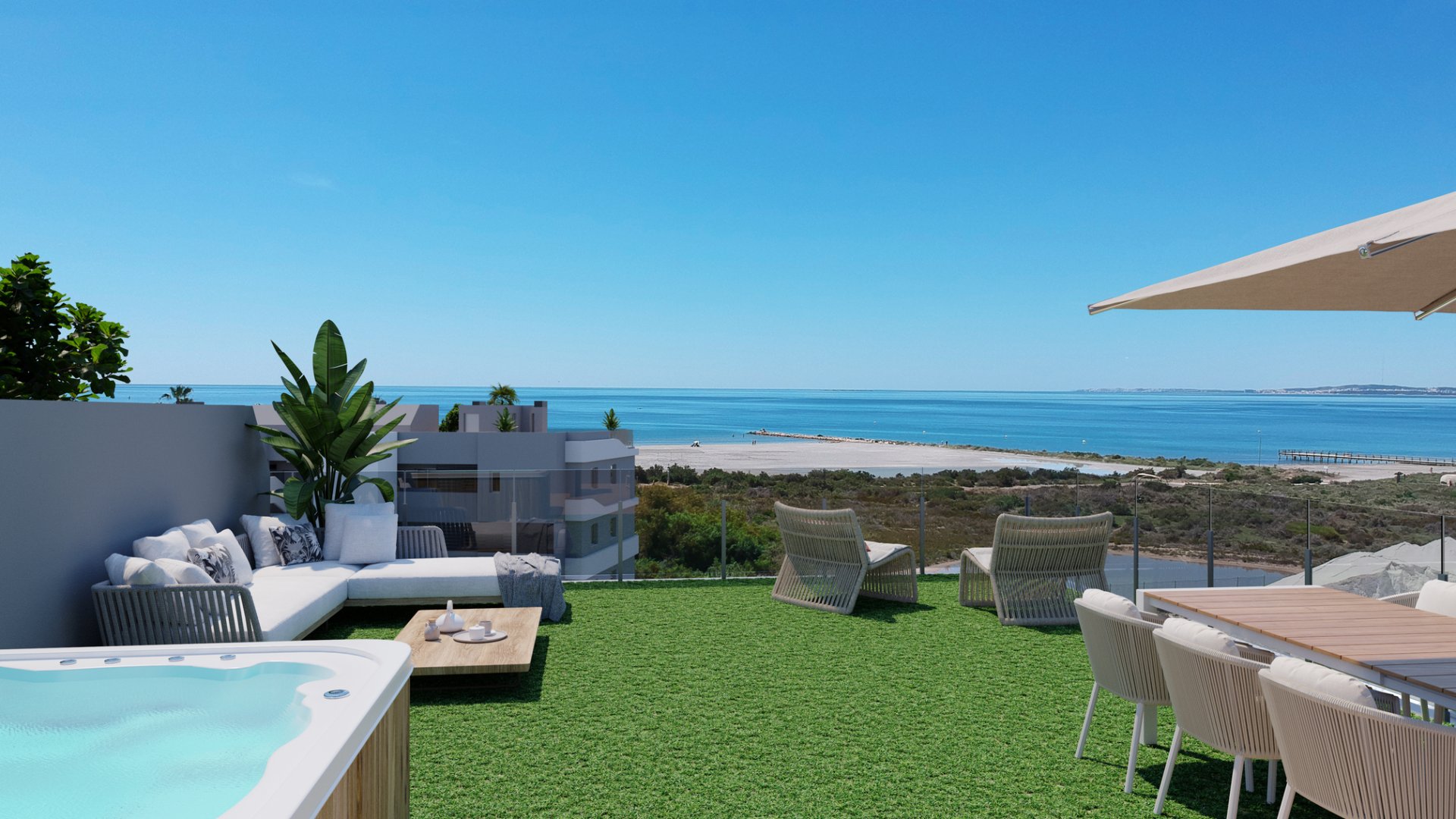 Obra nueva - Ático -
Santa Pola