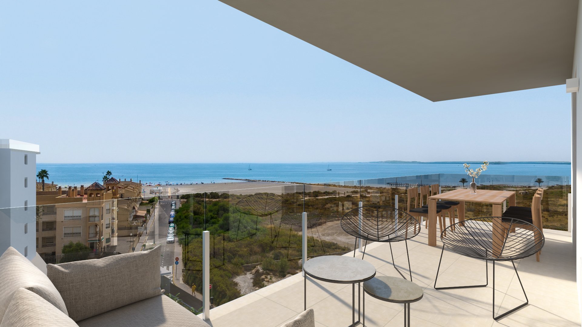 Obra nueva - Ático -
Santa Pola